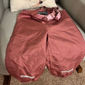 Waterproof (not insulated) ski bib never worn.